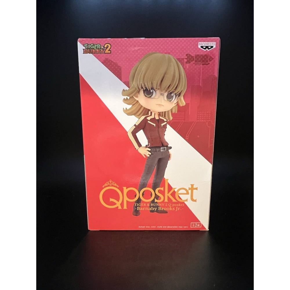 Q POSKET TIGER & BUNNY 2 BARNABY BROOKS JR. BANDAI SEALED NIB SERIES A
